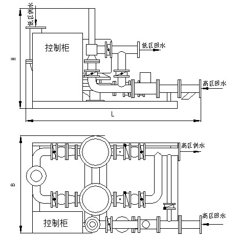 直连供机组结构图